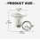 Heavy Duty Steering Wheel Knob with Rubber Padding Rotating for Secure Installation & Comfortable One Hand Operation Multicolor 3