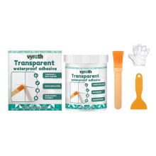Transparent Waterproof Adhesive Sealant Clear, Weather-Resistant Glue for Indoor & Outdoor Use