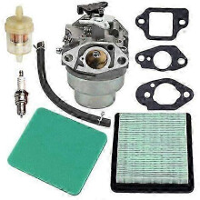 Carburetor with Spark Plug Gasket Fuel Air Filter Kit for Honda GCV160 SZRH