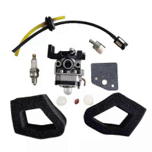 Carburetor For Honda GX25 GX35 HHB25 ULT425 UMS425 UMK425 Trimmer Carburetor Fuel Line Air Filter Primer Bulb Kit
