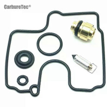 Applicable For Suzuki C50 Boulevard 2005 C 50 Carburetor Rebuild Repair Kit Chamber Gasket Seal Float Valve Seat O-ring 1 Set