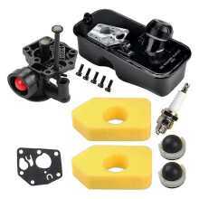 795477 Carburetor + 494406 Fuel for Tank + 698369 Air Filter Kit for 498809 498809A 795469 794147 699660 794161