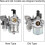 Replacement Carburetor for Subaru Robin EX17 EP17 Engine - Direct Fit Fro 3