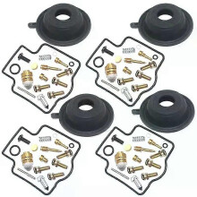Applicable FOR Kawasaki ZZR1200 2002-2005 ZZR 1200 Motorcycle carburetor repair kit Fuel system float plunger diaphragm
