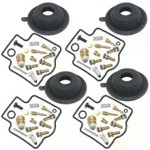 FOR Kawasaki ZZR1200 2002-2005 ZZR 1200 Motorcycle carburetor repair kit Fuel system float plunger diaphragm