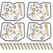 For Kawasaki GPZ600R 1989 GPZ600 R GPZ 600 600R Motorcycle Carburetor Repair Kit float plunger diaphragm