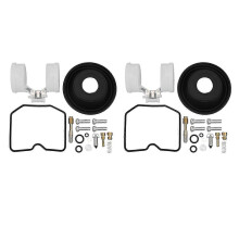 2 Sets Carburetor Rebuild Fix Kit Carb Overhaul Fit for Kawasaki Vulcan 500/EN500 19911995 NO.37496 Edition 0703