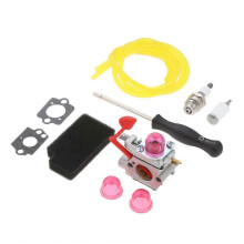 1Set WT875 Carburetor Kit for Poulan Pro BVM200C BVM200VS P200C GBV325 P325 Blower Tool Parts Replacement -A4 SZRH A-K