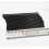 1000 Pieces Black Plastic Drinking Straws Disposable Straight for Party Tableware 2