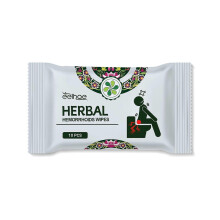 Hemorrhoid Relief Wipes Soothing Perianal Care with Honeysuckle & Purslane Extracts, Cooling Itch & Swelling Relief, External Use, 30 Wipes