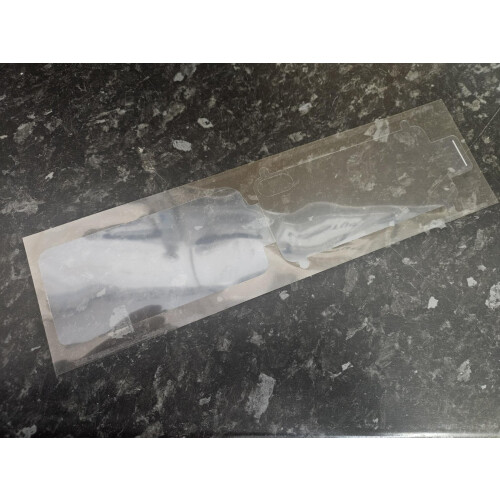 Factory Seal For iPhone XS MAX 1 x Plastic Wrap Film Screen Protector 2