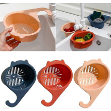 3-Pack Kitchen Sink Drain Basket with Strainer, Keeps Kitchen Dry and Clean, Durable Drain Artifact for Efficient Water Flow