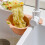 3-Pack Kitchen Sink Drain Basket with Strainer, Keeps Kitchen Dry and Clean, Durable Drain Artifact for Efficient Water Flow 3