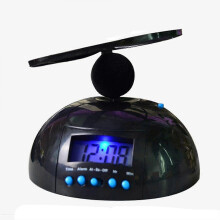LED Flying Alarm Clock with Snooze Function, Loud Alarm Sound & Propeller Design for Bedroom, Office or Outdoor Use