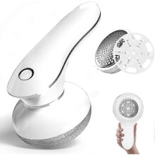 Rechargeable Electric Fabric Shaver for Lint Balls with Extra Replacement Blades