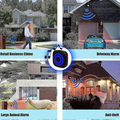 Wireless PIR Motion Sensor Alarm with Infrared Detector for Home and Office Security System 1