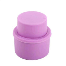 Fizz Keeper Pump Cap & Stopper for Wine Bottles, Durable and Safe Purple Wine Dispenser