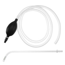 Mini Aquarium Fish Tank Siphon Water Changer Tool Set for Home Use - 10x4cm Assorted Colors, Gravel Cleaner & Pump