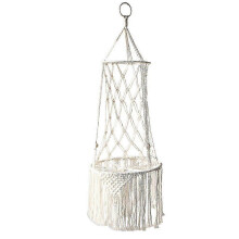 Handwoven Macrame Cat Hammock Bed with Space Saving Design, Pet Resting Seat & Swing for Cats, Size 30x85 cm