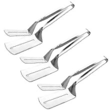 Stainless Steel Kitchen & BBQ Tongs for Grilling, Cooking, Oven Use with Non-Slip Grip, Durable Multi-Purpose Cooking Utensils