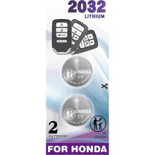 Key Fob Replacement Battery for Honda Civic, Accord, CRV, Pilot, Odyssey, HRV