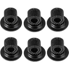 6 Pcs Self Adhesive Stainless Steel Pen Holder Clips - Adjustable Spring Loop for Any Size Pens and Markers