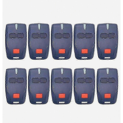 10pcs Remote Control 2 Button 433MHz Rolling Code Garage Door Gate Remote Control for BFT MITTO 2 MITTO 4