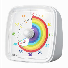60-Minute Visual Timer with Night Light - Kids Time Management Tool for Better Focus & Routine