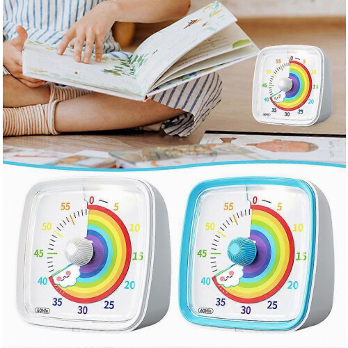 60-Minute Visual Timer with Night Light - Kids Time Management Tool for Better Focus & Routine 1