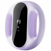 2 in 1 Fascia Massage Rings Hands-Free Vibrating Deep Muscle Relaxer 5 Levels Body Massager