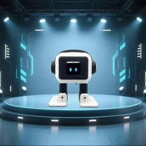 AI EMO Robot ESP32-S3 Main Control 1.54inches Screen Voiceprint Recognition Interactive Educational Desktop Robot Toy ss 1