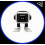 AI EMO Robot ESP32-S3 Main Control 1.54inches Screen Voiceprint Recognition Interactive Educational Desktop Robot Toy ss 3