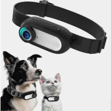 New HD 1080p Pet Tracking Collar with Video Recording Feature