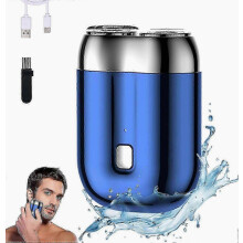 2026 Electric Razor For Men Rechargeable Waterproof Compact Electric Mini Shavers For Men Double Head Razor Shaving Machine