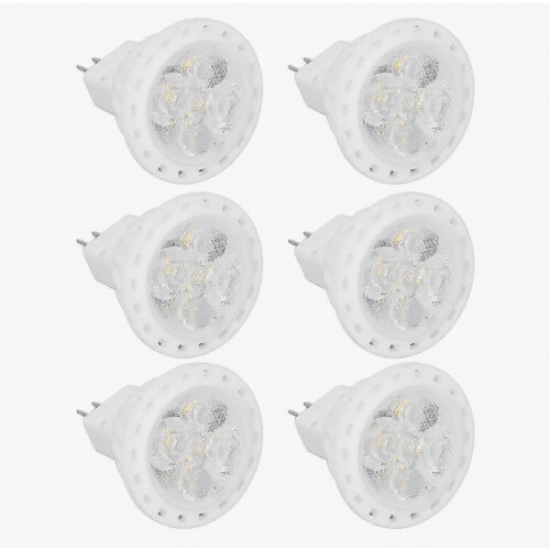 τεμάχια λαμπτήρες LED spot με κεραμική βάση GU4 - 360LM 110V θερμό φως στα 3000K για μείωσ 1