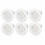 τεμάχια λαμπτήρες LED spot με κεραμική βάση GU4 - 360LM 110V θερμό φως στα 3000K για μείωσ 3