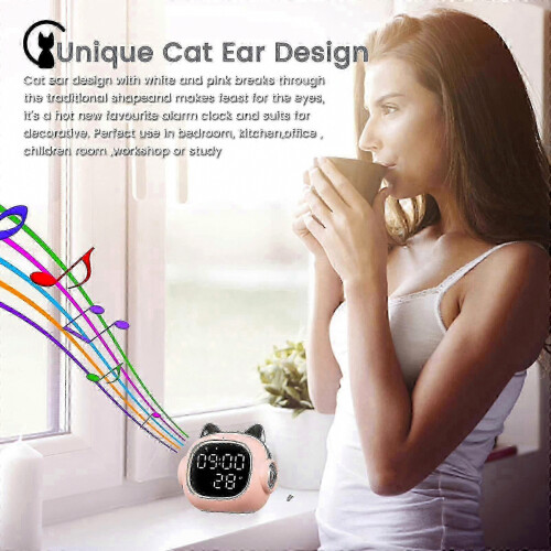 Βελτιωμένο ξυπνητήρι για γάτες με Bluetooth, διπλές ειδοποιήσεις αφύπνισης και απ 1