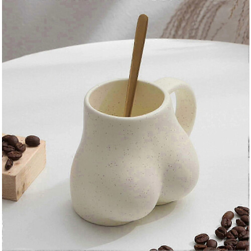 New Arrival 3D Funny Butt Ceramic Coffee Mugs 1