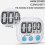 New 12 Pack Digital Kitchen Timer with On/Off Switch - Loud Alarm for Cooking Cy 3