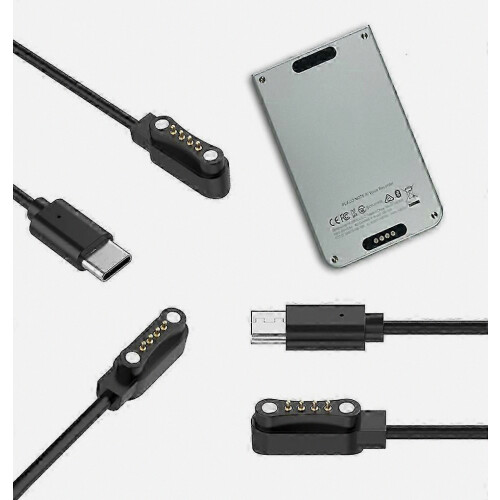 Για PLAUD Note AI Voice Recorder 1m 5V μαγνητικό καλώδιο φόρτισης 2
