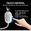 HD Smart Dynamic 5D Holographic Night Light Projector,Plug and Play HD 2-in-1 3