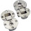(2 Pieces) 90-Degree Flap Hinge Adjustable Cabinet Door Hidden Hinge Special Table Pull-Down Hinge Flat Hinge 1