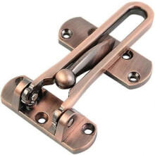Gate Latch,Bolt Lock,Slide Bolt Gate Latch, 1Pc Zinc Alloy Door Bolt Sliding Lock Bolt Lock Hotel Office Chain Gate Cabinet Latches Decorative Hardwa