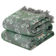 Bohemian tassel woven bedspread/sofa blanket, 150 cm x 200 cm