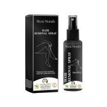 Cleansing Hair Removal Spray with Jojoba & Sunflower - Gentle All-Over Body & Armpit Spray for Arms, Legs, Chest, Back