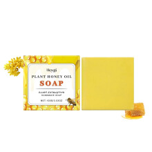 Moisturizing Honey Body Soap Bar  Gentle Cleansing, Rich Foam, Skin Barrier Repair (Pack of 1)