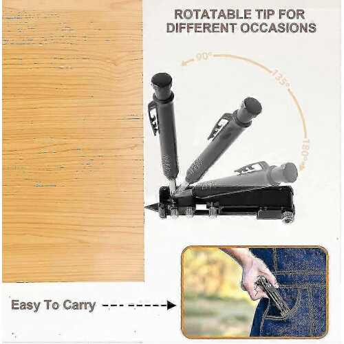 Multi-function Scribing Tool With Deep Hole Pencil Mechanical Pencil Diy Tools Drawing Tracer Multifunctional Marking Tool For Copying Irregular Shape 1