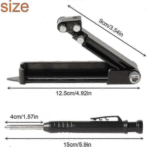 Multi-function Scribing Tool With Deep Hole Pencil Mechanical Pencil Diy Tools Drawing Tracer Multifunctional Marking Tool For Copying Irregular Shape 2