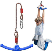 2026 Latest Model 360 Spin Handle: Kids Slackline