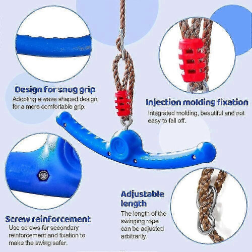 2026 Latest Model 360 Spin Handle: Kids Slackline 2